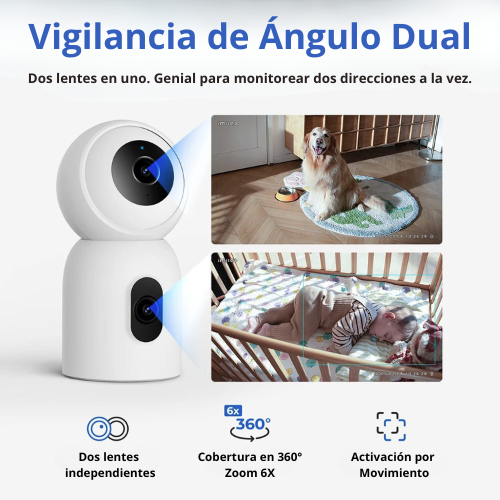 Monitor Baby Tracking™ - Monitor Cámara Dual Wifi