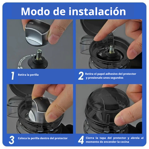 Protectores Safe Cooking™ - Cubre Perillas de Cocina