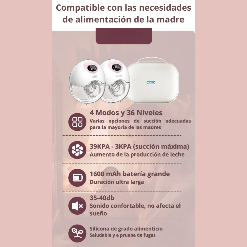 Extractor de Leche DR. ISLA - 2PCS