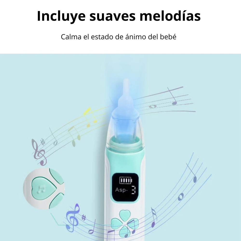 BreatheBaby™ - Aspirador Nasal Eléctrico