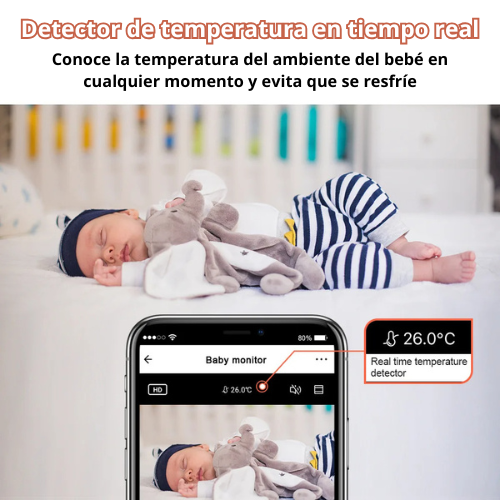 Monitor Lullaby™ - Monitor de Bebé Wifi