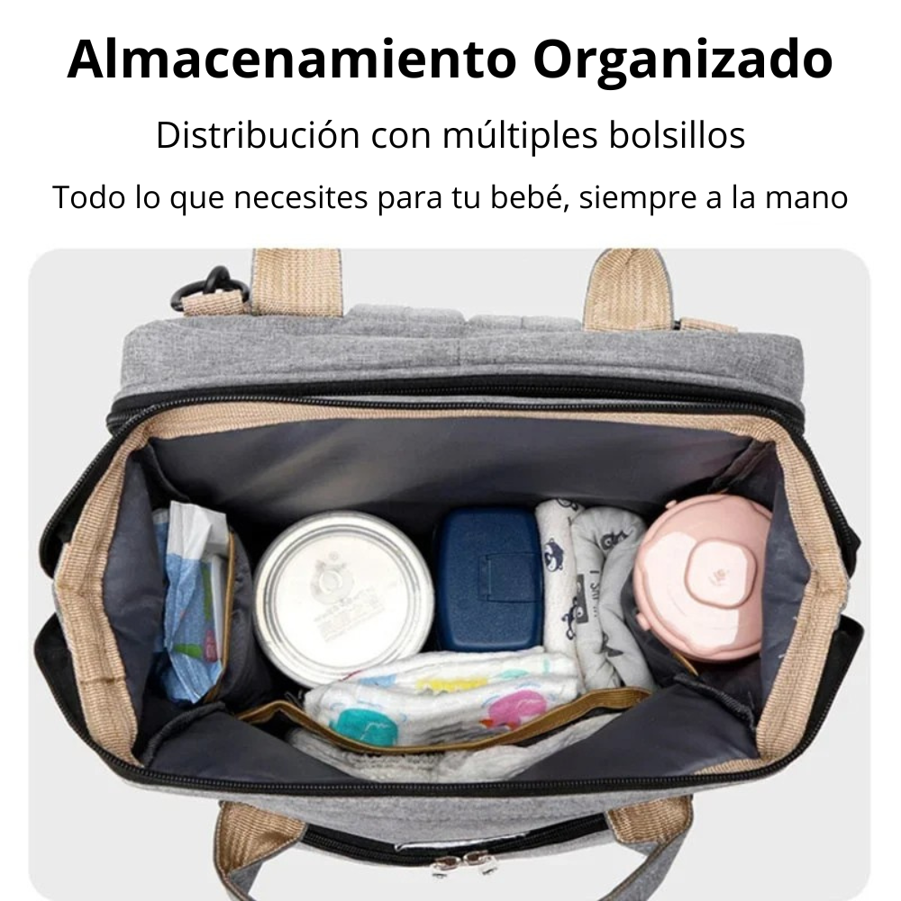 Mochila Pañalera 3 en 1 (Versión Lite)