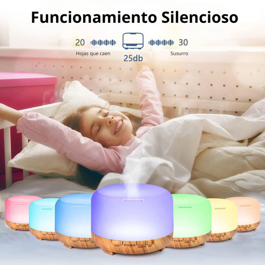 Difusor de Aceites Esenciales 3 en 1 LumiMist™