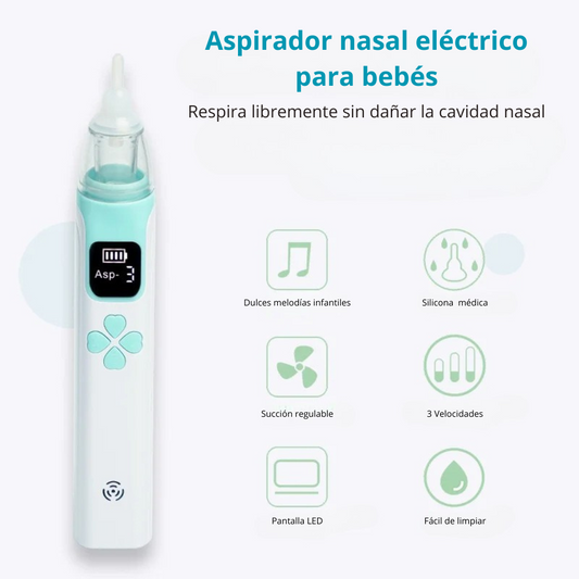BreatheBaby™ - Aspirador Nasal Eléctrico