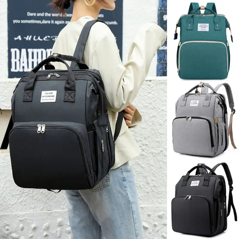 Mochila Pañalera 3 en 1 (Versión Lite)