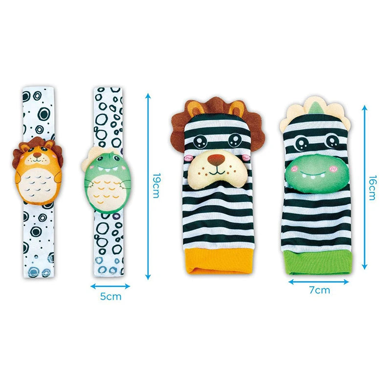 Sonajeros Pack Calcetines y Brazaletes