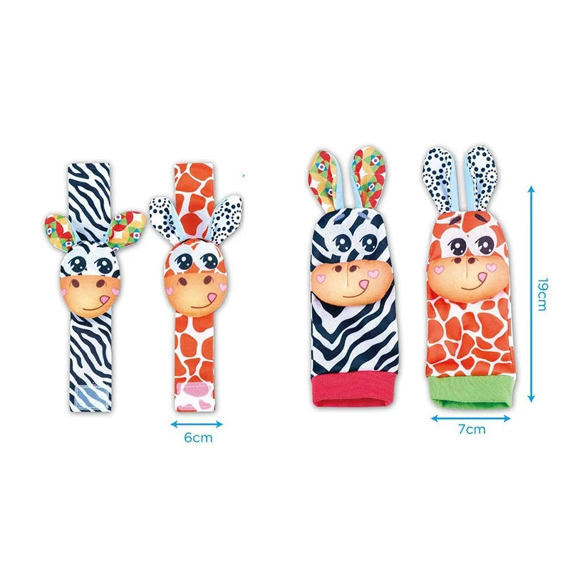 Sonajeros Pack Calcetines y Brazaletes