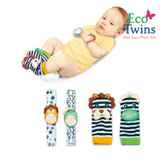 Sonajeros Pack Calcetines y Brazaletes