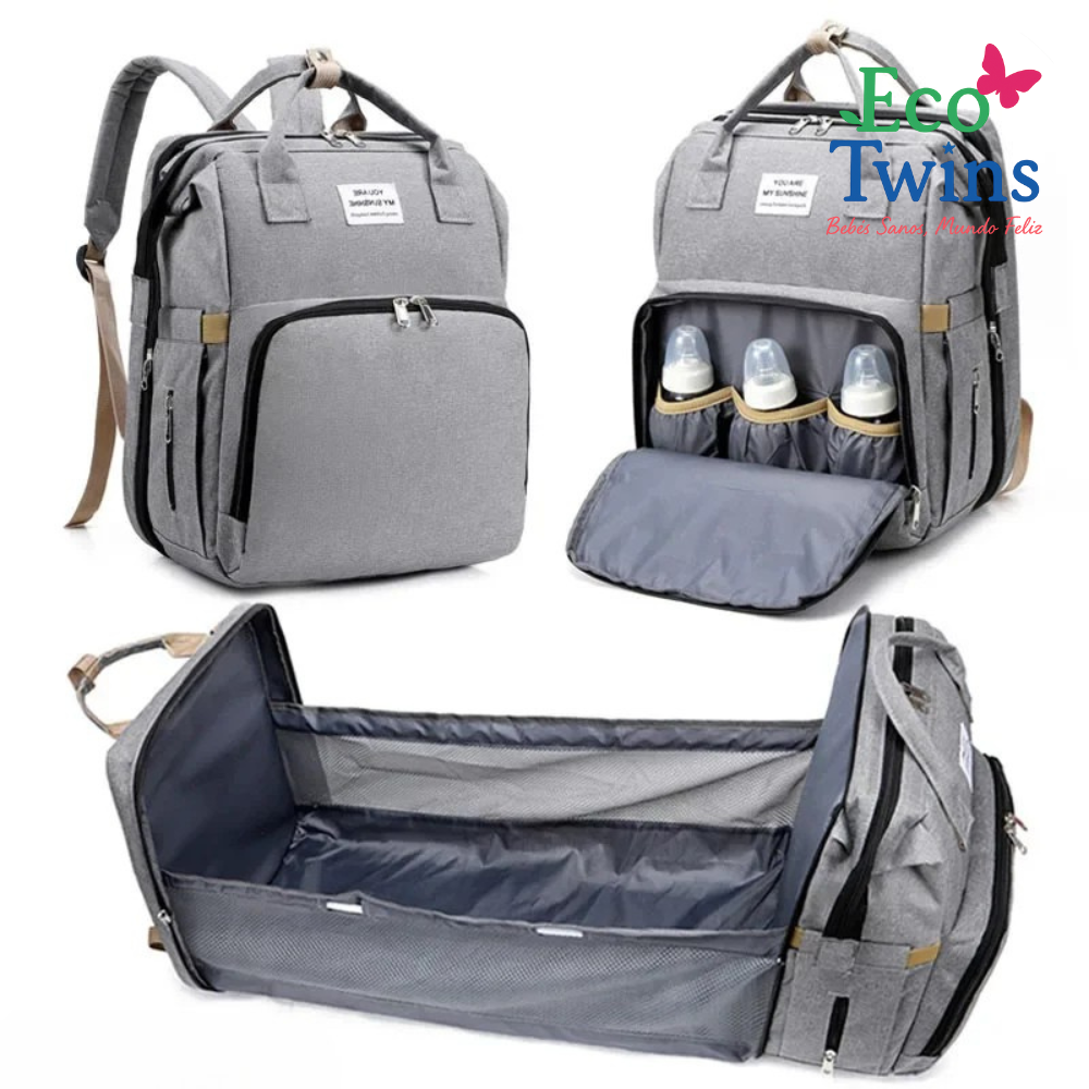 Mochila Pañalera 3 en 1 (Versión Lite)