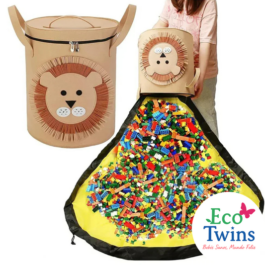Bolsa Alfombra Recoge Juguetes Play&Go™ con Canasto