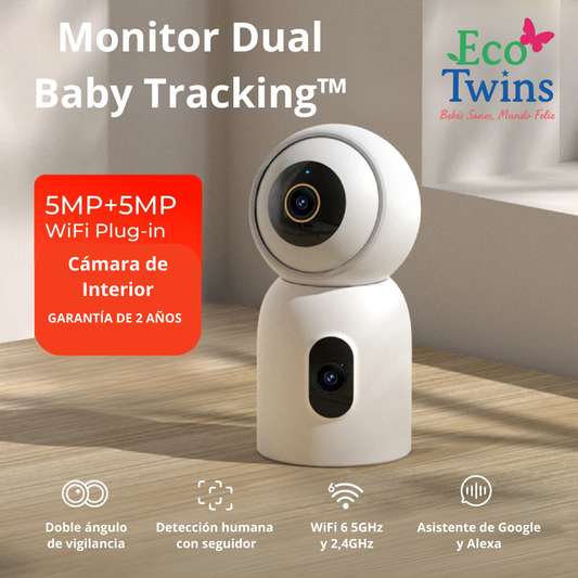 Monitor Baby Tracking™ - Monitor Cámara Dual Wifi